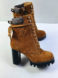 Brown LV Boots