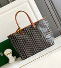 Black/ brown Tote