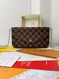 Checkered Louie Bag
