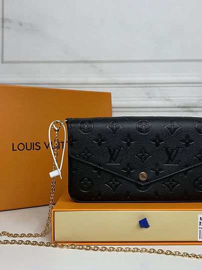 Louie Black Crossbody