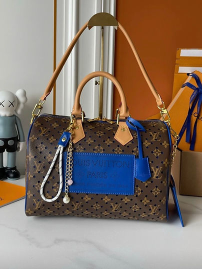 Blue LV Bag