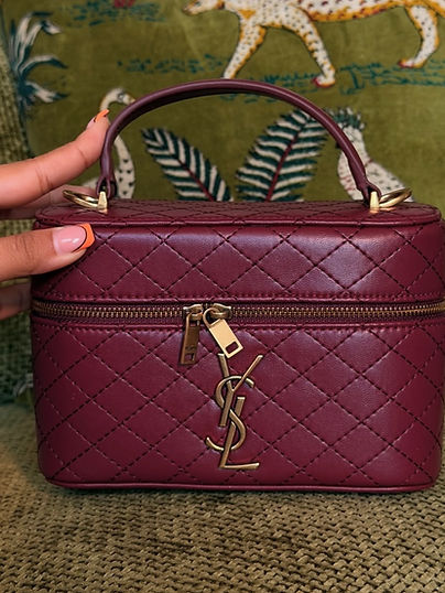 Burgundy Saint Bag /w strap