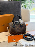 Blk Handle LV Bag