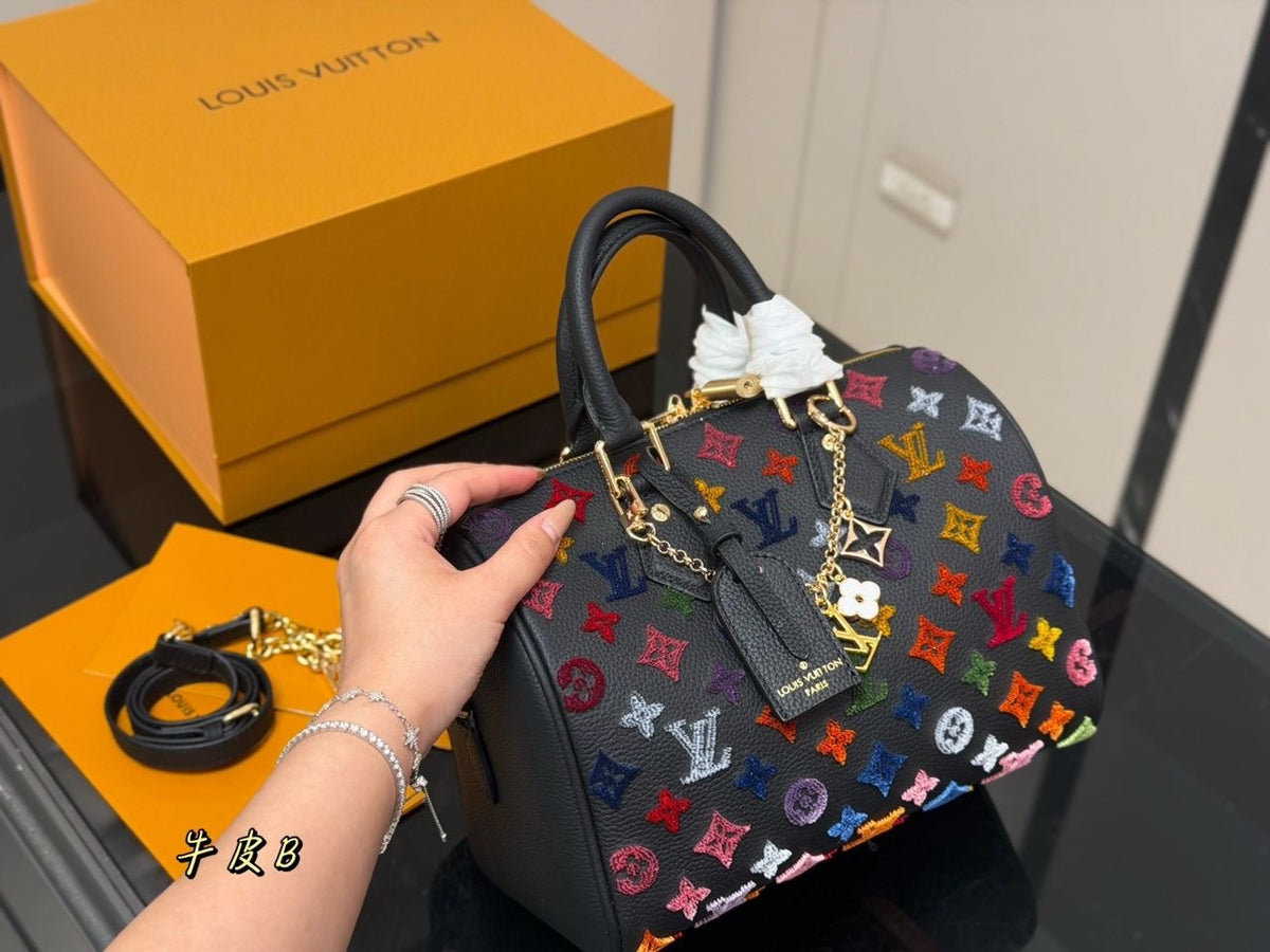 Black LV Bag