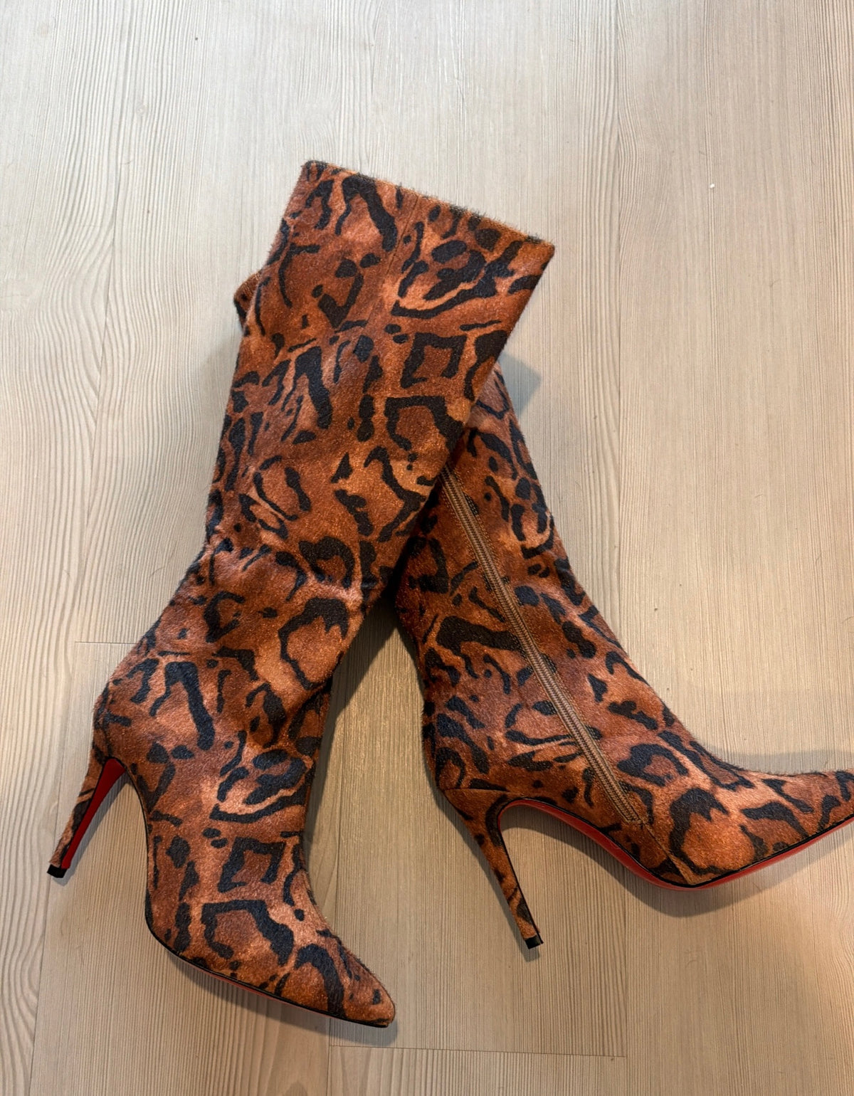 CL Leopard Boots
